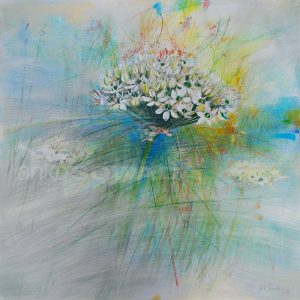 Blume-Malerei-Alliumblüte